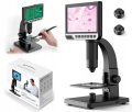 Mikroskop cyfrowy LCD 2000x + 10 LED 1080 p 12 MPx