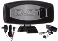 Antena DVB-T2 TV pokojowa mocna + wzmacniacz kabel