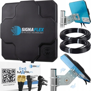 Antena do routera dual 4G LTE 44dBi Huawei ZTE CRC9 TS9 SMA 10 m