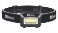 Latarka czołowa akumulatorowa COB czołówka LED USB Libox