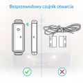 Sterownik bramy garażowej z czujnikiem otwarcia ZigBee Tuya Horman Nice