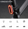 Lampka lampa rowerowa tył USB LED COB 50 lm czujnik Stop akumulator