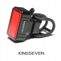 Lampka lampa rowerowa tył USB 28x LED COB 50 lm akumulator