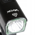 Latarka lampka lampa rowerowa przednia LED USB 1300 lm Vayox
