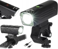 Latarka lampka lampa rowerowa przednia LED USB 1300 lm Vayox