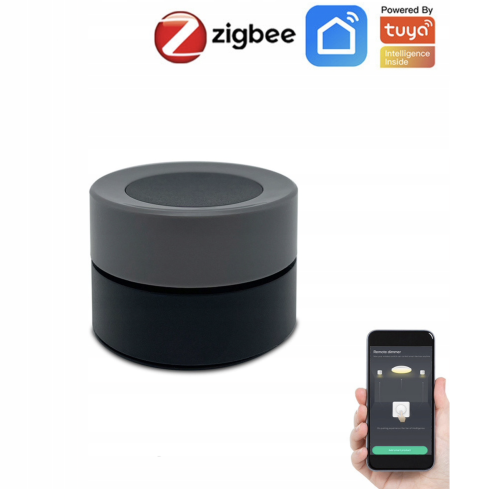 Pilot przycisk pokrętło ściemniacz ZigBee Tuya