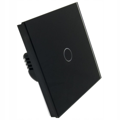 Włącznik dotykowy 1G bez N czarny ZigBee Tuya B-Line