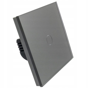 Włącznik dotykowy 1G ZigBee Tuya bez N szary B-Line 