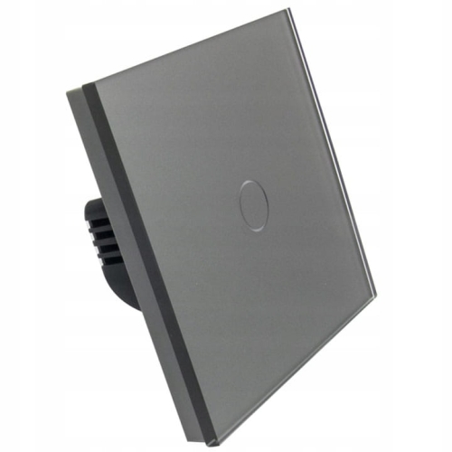 Włącznik dotykowy 1G ZigBee Tuya bez N szary B-Line 