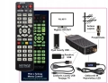 Tuner dekoder TV naziemnej HD DVB-T2 Wiwa mini LCD + WiFi