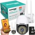 Kamera IP zewnętrzna obrotowa auto śledzenie wodoodporna IP66 pełne 3MPx WiFi Tuya karta SD
