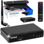 Tuner dekoder TV naziemnej HD DVB-T DVB-T2 H.265 Wiwa Lite WiFi