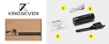 Lampka lampa latarka rowerowa przód LED 400 lm latarka 2000 mAh Kingseven