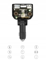 Rozdzielacz gniazda zapalniczki 12-24 V 3x USB QC PD