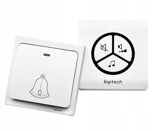 Kompletny bezprzewodowy dzwonek Linbell G1 100 m