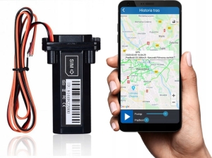 Lokalizator GPS pojazdu motocykla łodzi 9-90 V wodoodporny