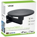 Antena dookólna DVB T2 zestaw 2TV Digital360 Vayox + rozdzielacz