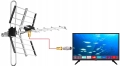 Antena TV kierunkowa Combo DVB-T2 MUX8 4K LTE VHF LB1600 Libox