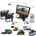 Kamera cofania 2x + monitor 7" TIR kombajn BUS traktor