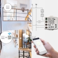 Mini przekaźnik sterownik moduł 16 A ZigBee Tuya