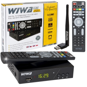 Tuner dekoder TV naziemnej HD DVBT-2 Pro WiFi