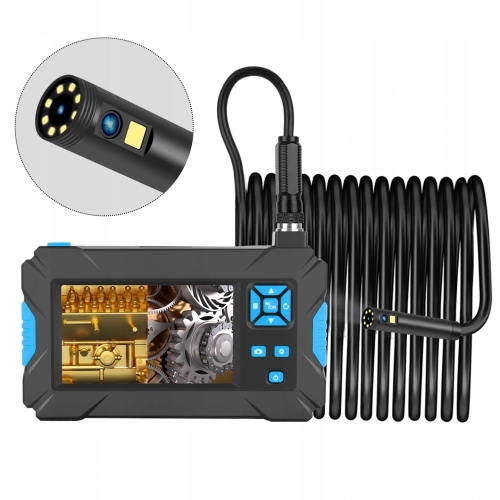Kamera inspekcyjna Duo endoskop 10 m 9 LED 2 x Full HD