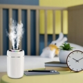 Ultradźwiękowy nawilżacz powietrza LED USB duży 3 l 