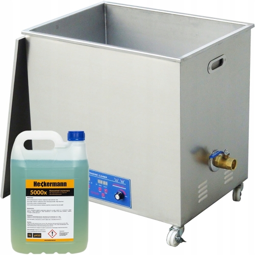 Myjka ultradźwiękowa wanna 1440 W 78 l + płyn 5 l