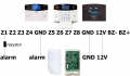 Czujka ruchu PIR do alarmu GSM przewodowa