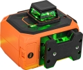 Poziomica laserowa 360° 4D inteligentne auto-poziomowanie komunikaty PL tyczka 