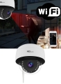 Zewnętrzna kamera IP H265 UHD 5 MPx kopułka WiFi