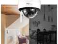Zewnętrzna kamera IP H265 UHD 5 MPx kopułka WiFi