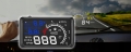 Wyświetlacz projektor HUD LED LCD OBD2 5,5" zegary Blue