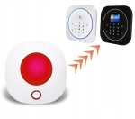 Syrena dźwiękowo-świetlna sygnalizator bezprzewodowa