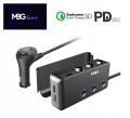 Rozdzielacz gniazda zapalniczki MBG Line 12-24 V 4x USB QC PD
