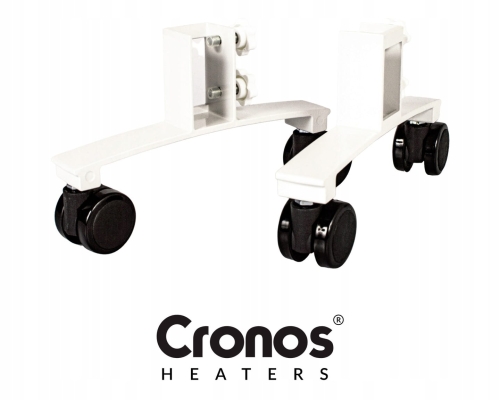 Nogi na kółkach nóżki do grzejnika promiennika IR