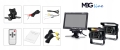 2x kamera cofania monitor 7" cali diody IR 10 m BUS