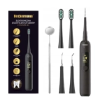 Szczoteczka soniczna do usuwania kamienia Heckermann skaler czarna