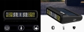4x TPMS do samochodu czujnik ciśnienia temperatury solar