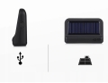 4x TPMS do samochodu czujnik ciśnienia temperatury solar