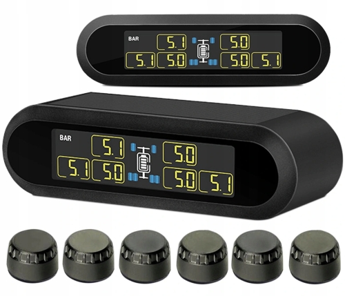 6x TPMS VAN BUS przyczepa czujnik ciśnienia solar