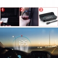 Wyświetlacz projektor LED LCD HUD OBD2 M8 zegary