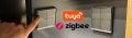 Pilot włącznik Tuya ZigBee 4 obwody 12 scen szary
