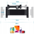 Uchwyt samochodowy na zagłówek na tablet telefon