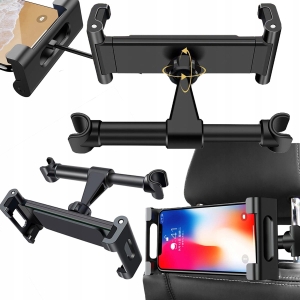 Uchwyt samochodowy na zagłówek na tablet telefon