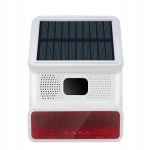 Syrena alarmowa dźwiękowo-świetlna solarna bezprzewodowa