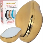 Depilator bezbolesny kryształowy włosów złuszczacz złoty