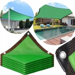 Duża osłona przeciwsłoneczna siatka żagiel osłona cieniująca 1,5 x 25 m 
