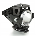 Halogeny motocyklowe lampy reflektory lightbar LED srebrne i czarne wybór
