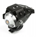 Halogeny motocyklowe lampy reflektory lightbar LED srebrne i czarne wybór